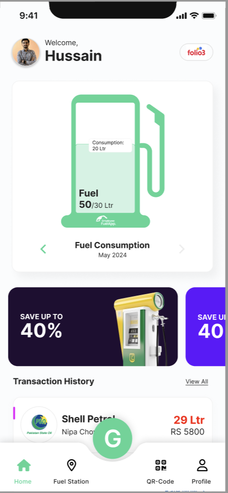 Gorex.ai Mobile App - Fuel Consumption & Expense Tracking